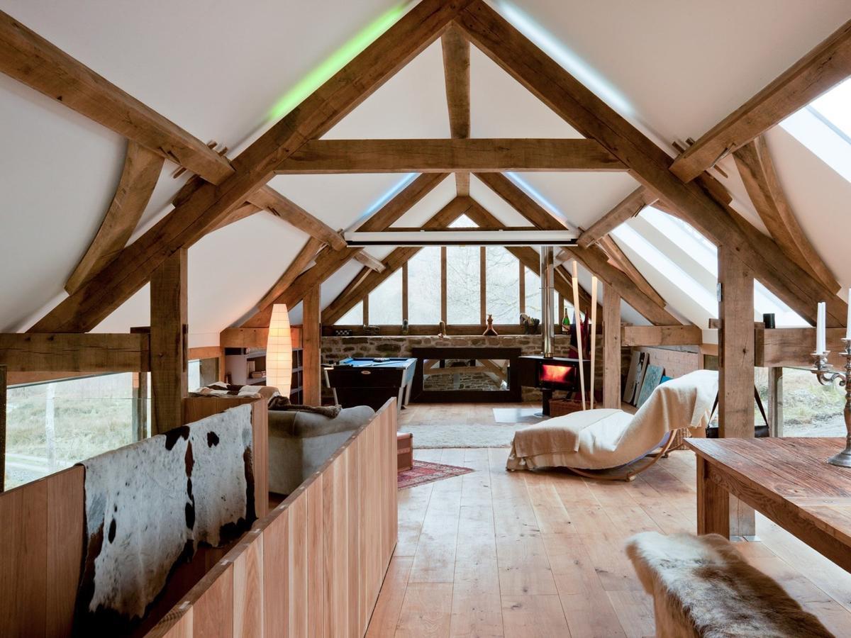 Red Kite Barn - Charming Boutique Barn Conversion Newbridge on Wye Eksteriør bilde